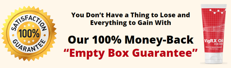 Vigrx Oil Mony Back Guarantee