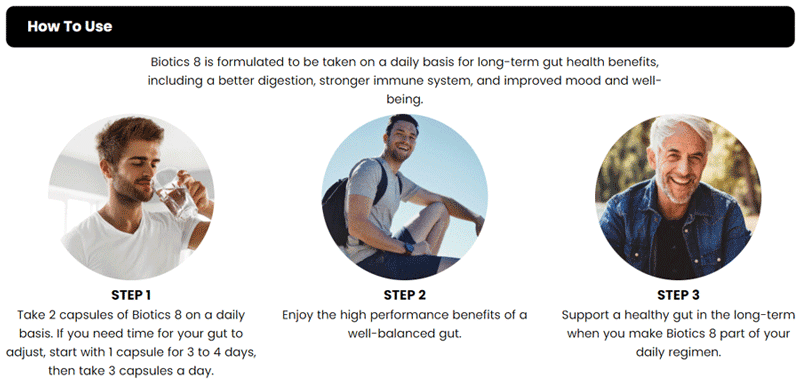 How to Use Biotics-8