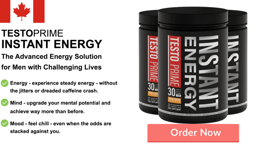Order TestoPrime Instant Energy in Canada