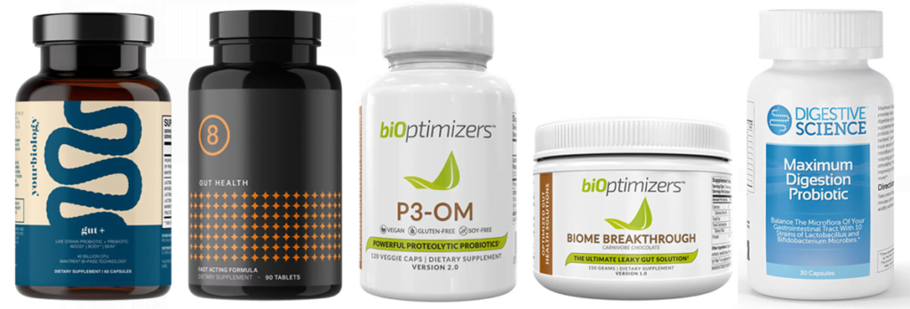 Comparison of Top 5 Leaky Gut Supplements
